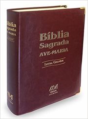 Bíblia Sagrada AM Letra Grande - Marrom