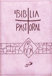 Nova Bíblia Pastoral - Bolso - Zíper Rosa