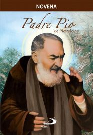 Capa do livro novena Padre Pio 